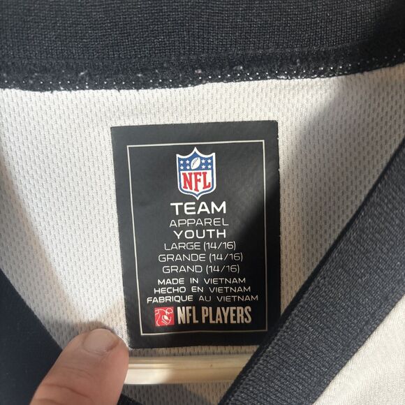 NFL Team Apparel Carolina Panthers Jersey Youth Size Large #59 Luke Kuechly - Picture 2 of 10